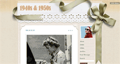 Desktop Screenshot of 40s50s.com